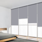 roll up shades for windows coverings blackout