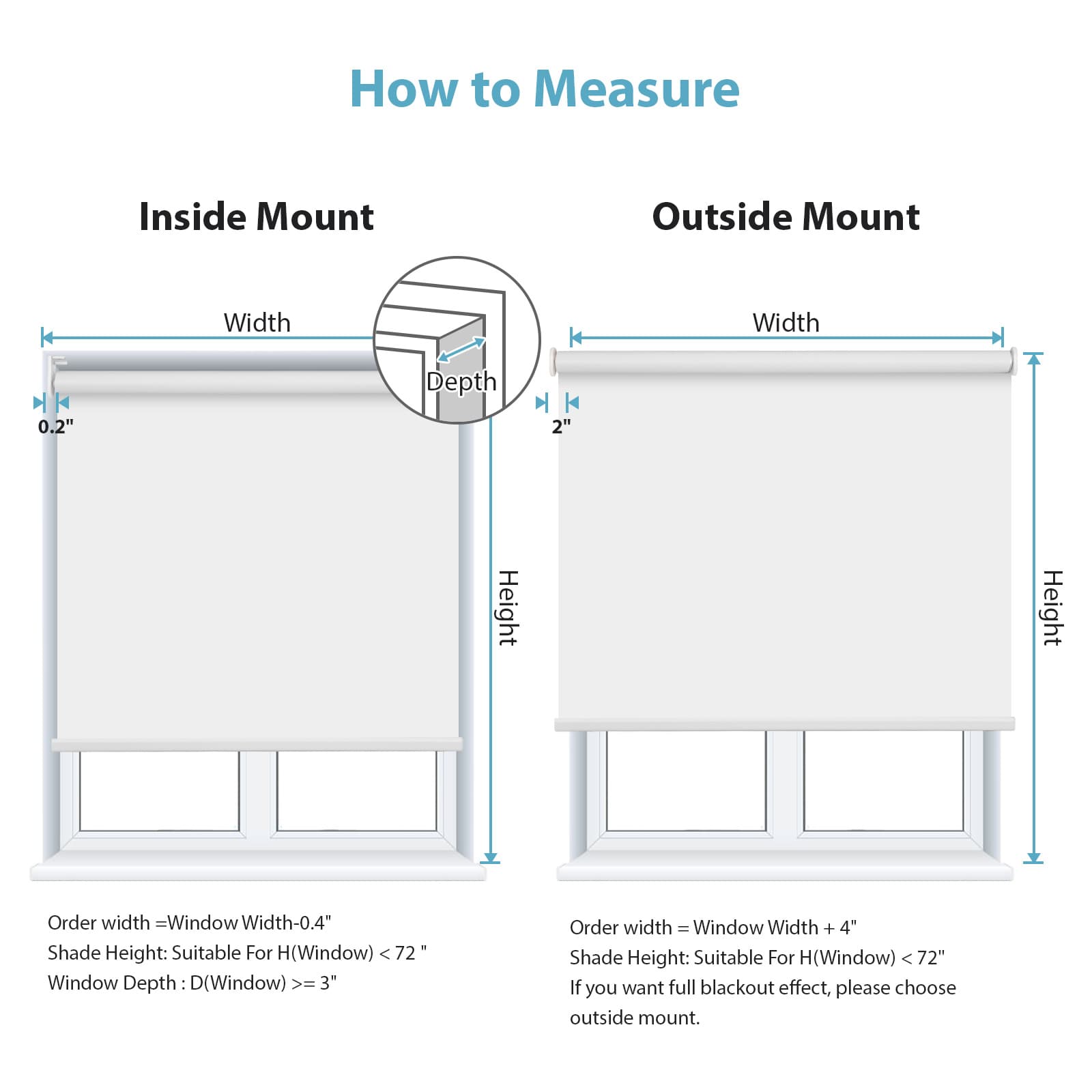 roll up shades for windows coverings blackout