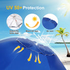 Grandekor beach umbrella with UV protection