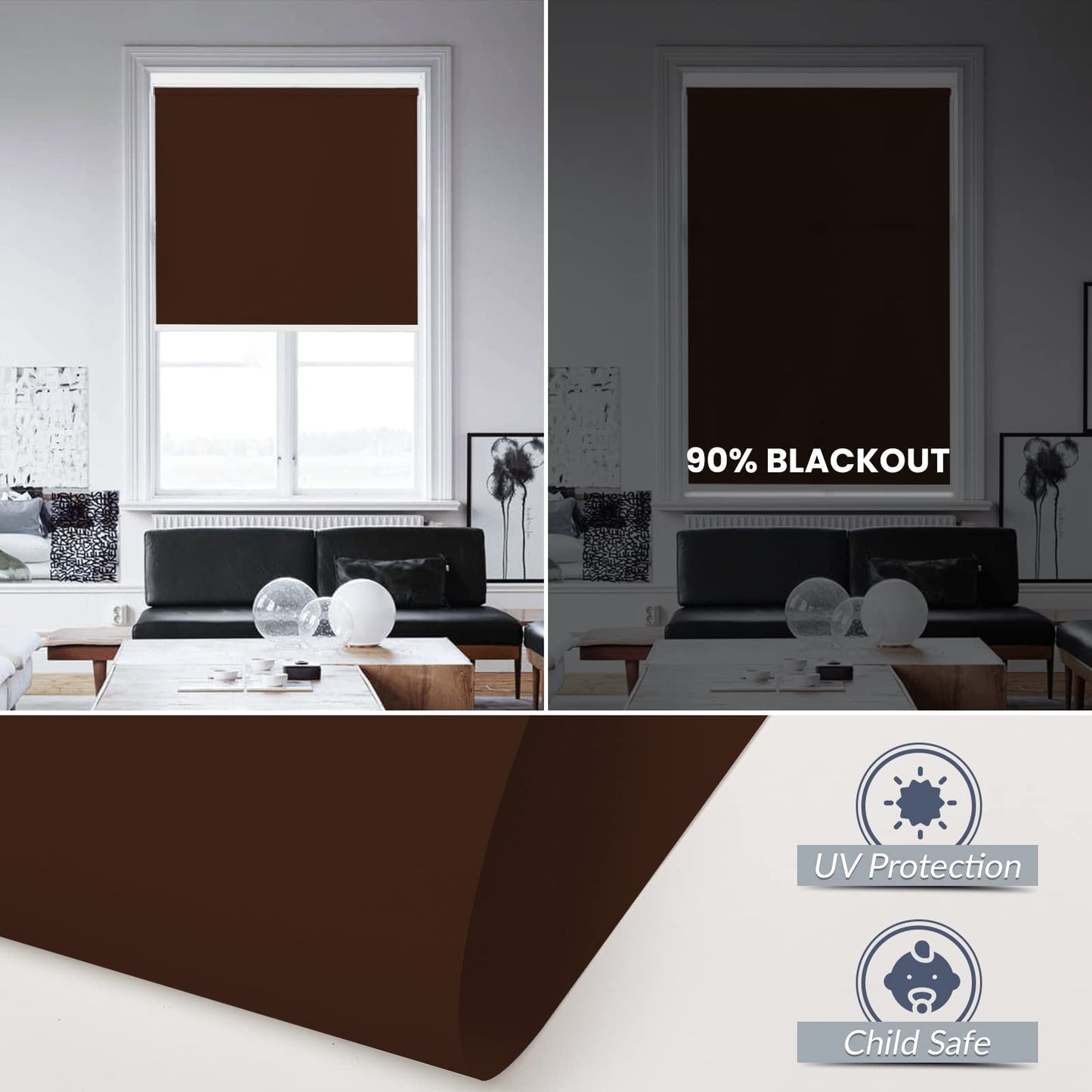 Motorized | Light Filtering | Rechargeable | Roller Shades | Customizable