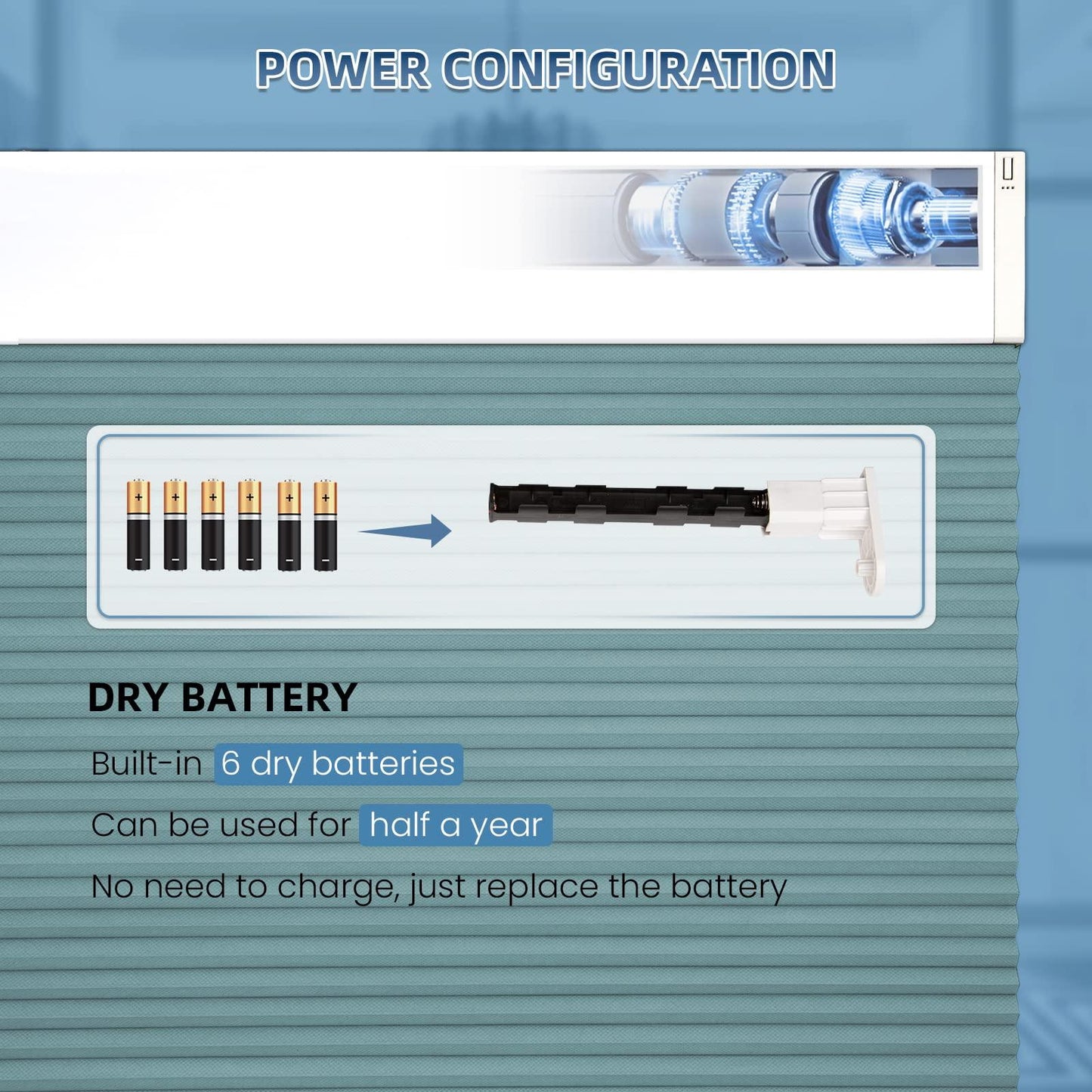 motorized blinds battery replacement