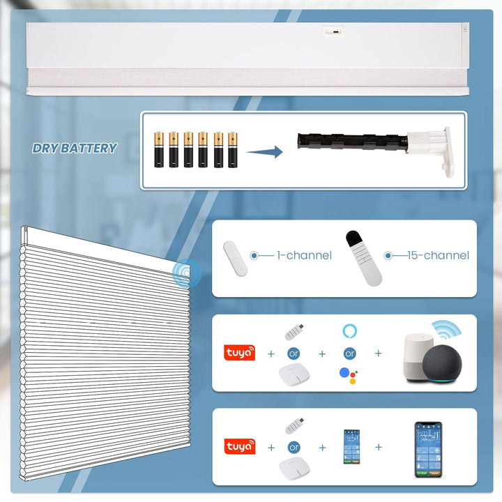 Grandekor-K100 Light Filtering Cellular Shades