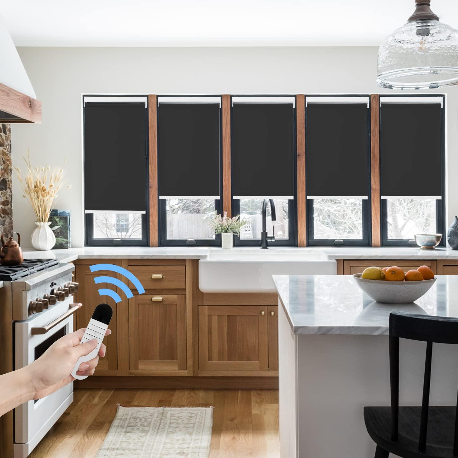 roller automated blinds for windows