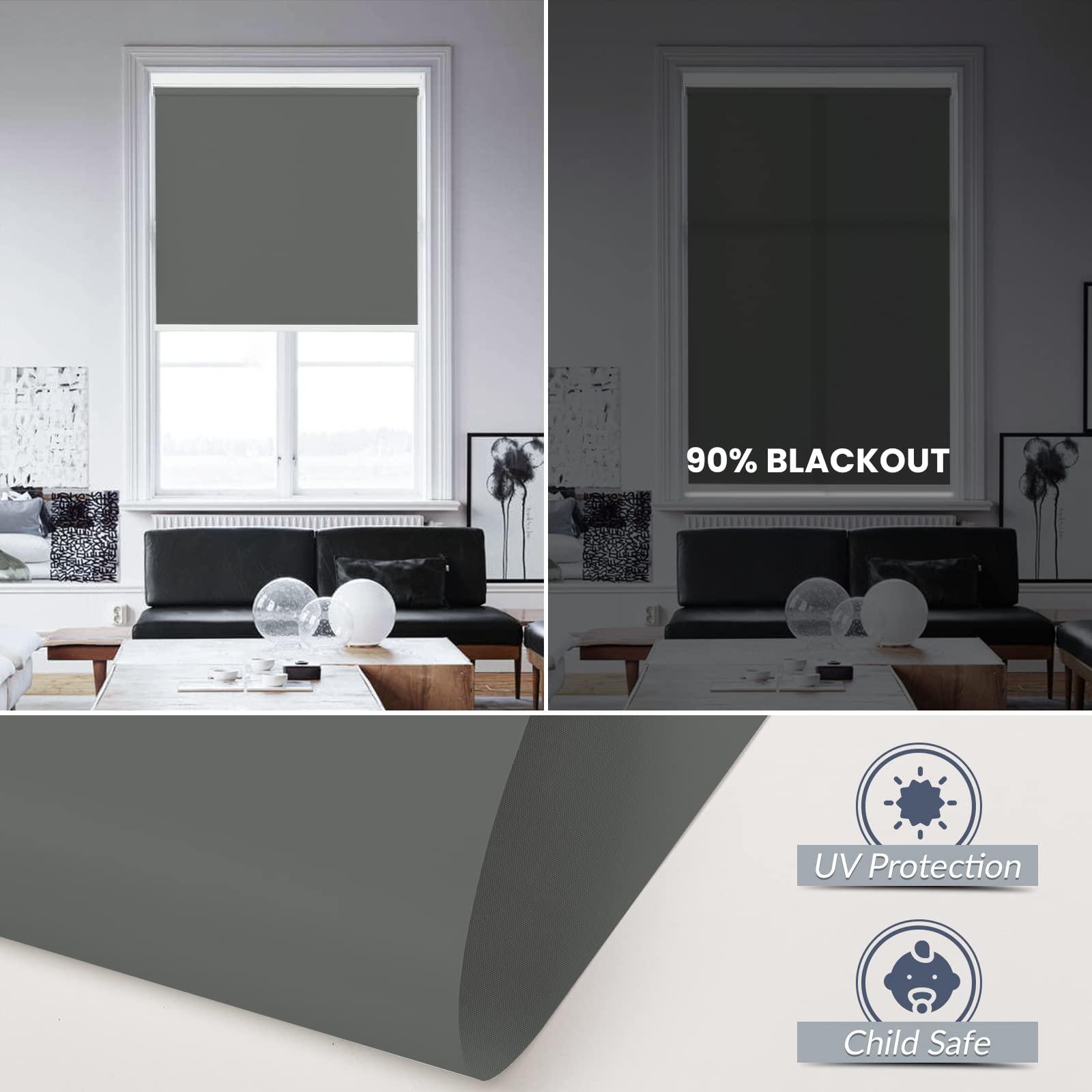 Grandekor-M100 Light Filtering Roller Shades