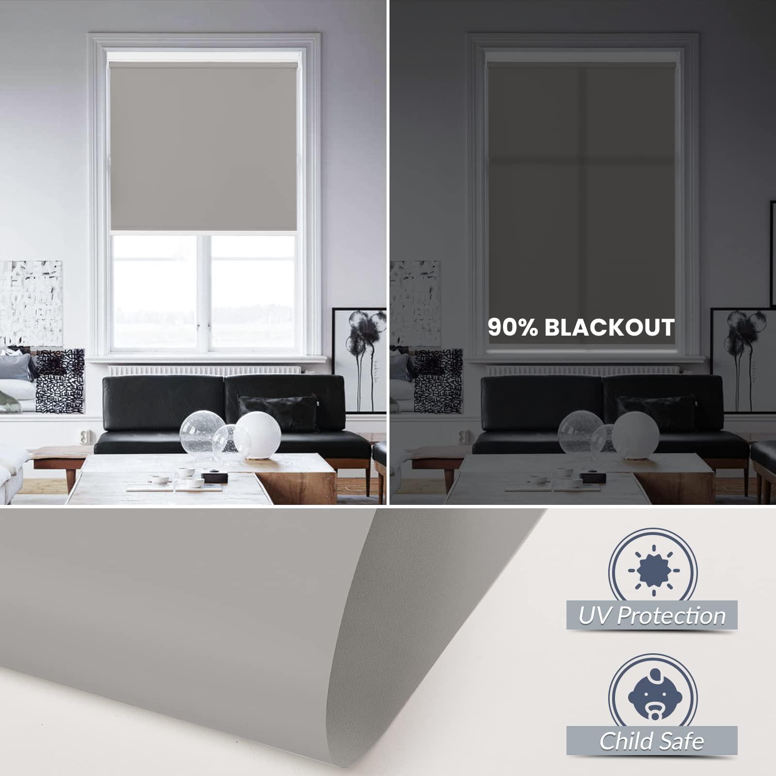 Grandekor-M100 Light Filtering Roller Shades
