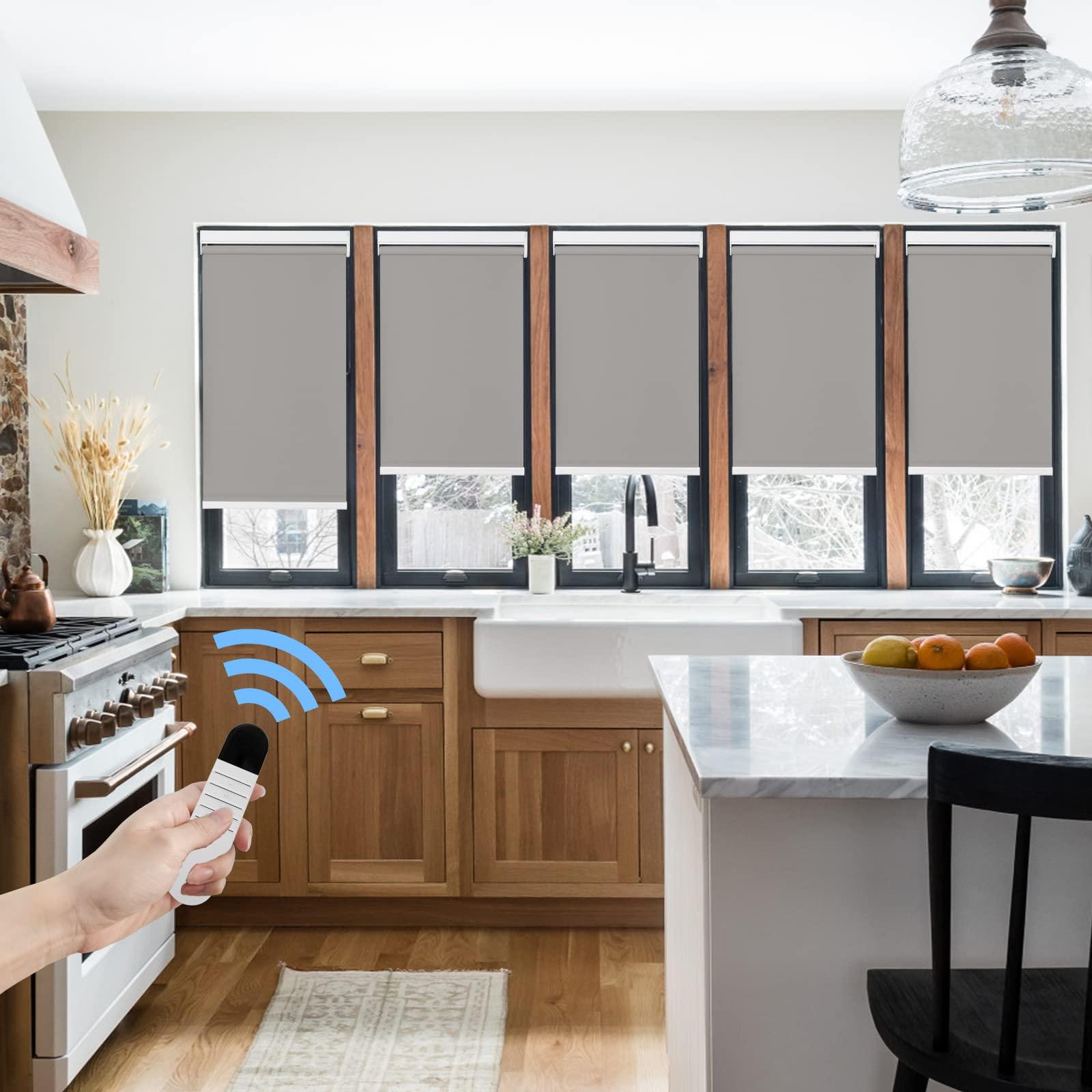 roller automated blinds for windows