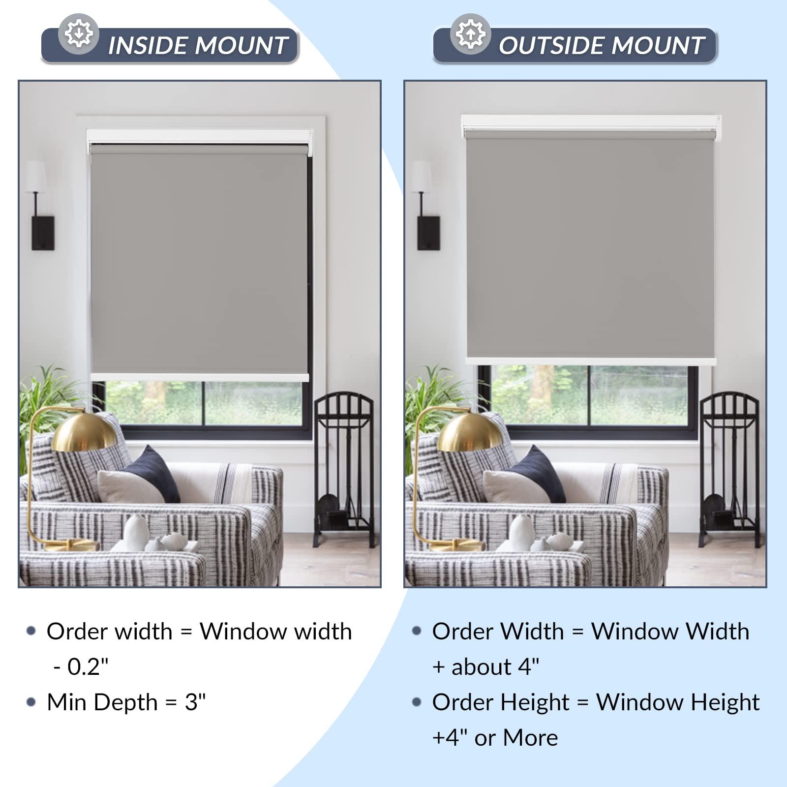 Grandekor-M100 Light Filtering Roller Shades