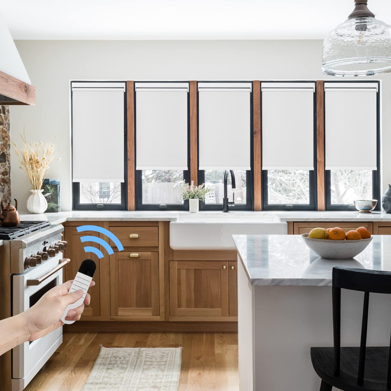 roller automated blinds for windows