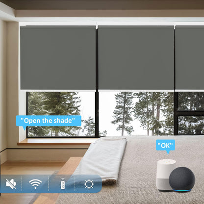 motorized blinds and shades controlled by your voice