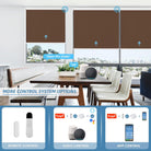 blinds with remote control, smart voice control and App control