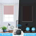 custom cordless blackout shades with smart control