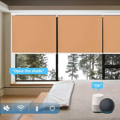 motorized blinds and shades controlled by your voice