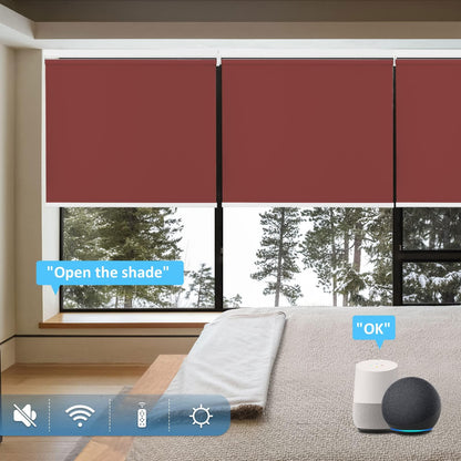 motorized blinds and shades controlled by your voice