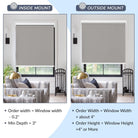 Grandekor-M130/M330 Light Filtering Roller Shades - Grandekor