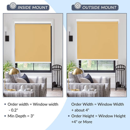 Grandekor-M130/M330 Light Filtering Roller Shades