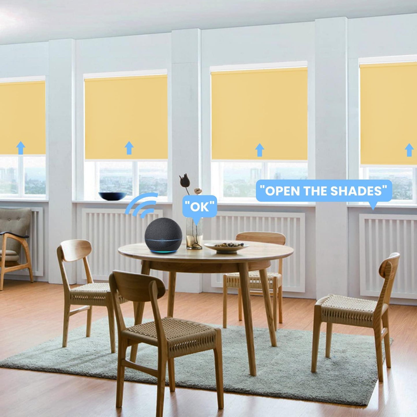 Grandekor-M130/M330 Light Filtering Roller Shades