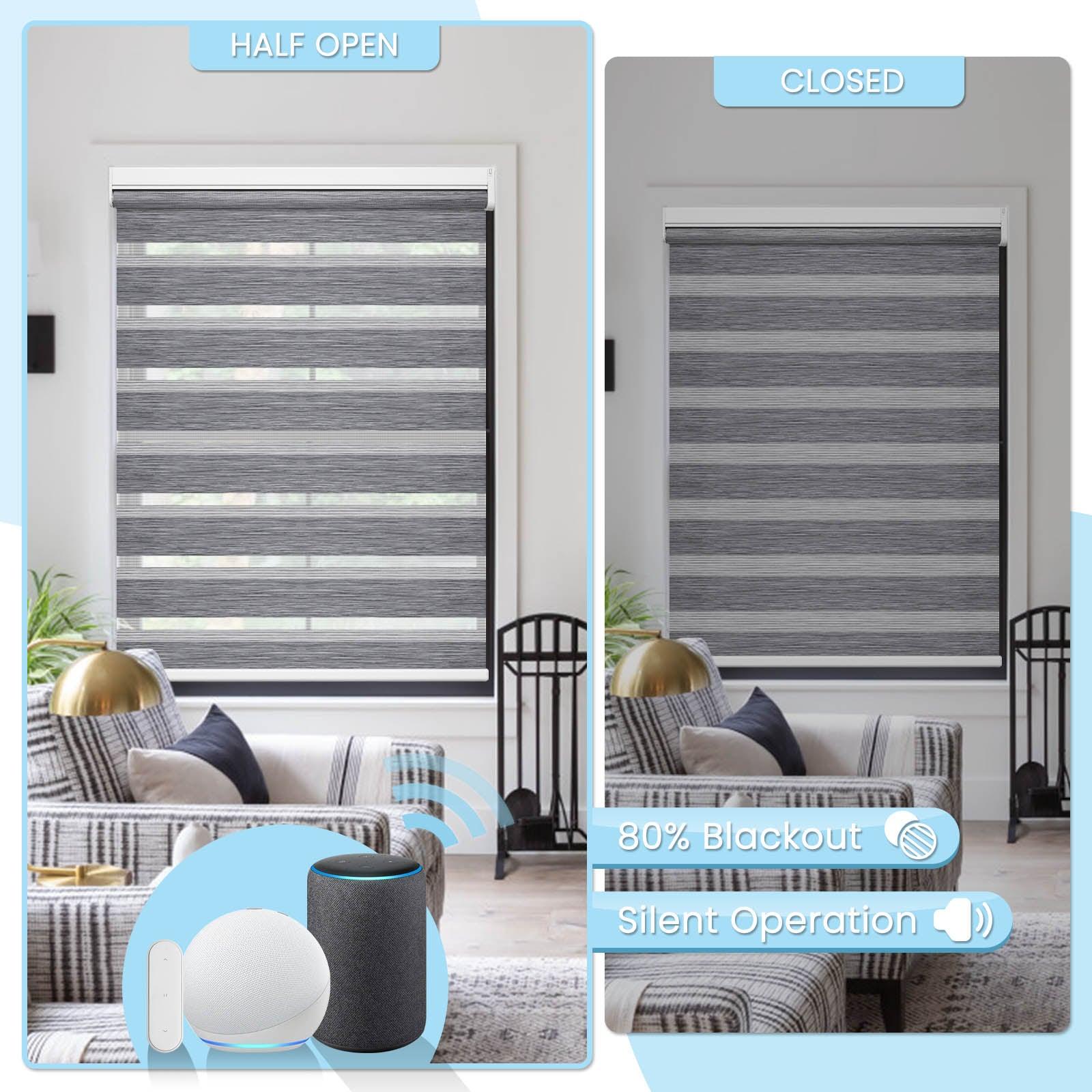 Grandekor-M130/M330 Light Filtering Zebra Shades