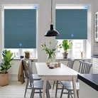 motorized light blocking window shades cellular blinds