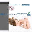 kid-friendly cordless motorized blinds battery operated shades for windows