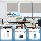 roller shades with remote control, App control and voice control