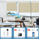 roller shades with remote control, App control and voice control