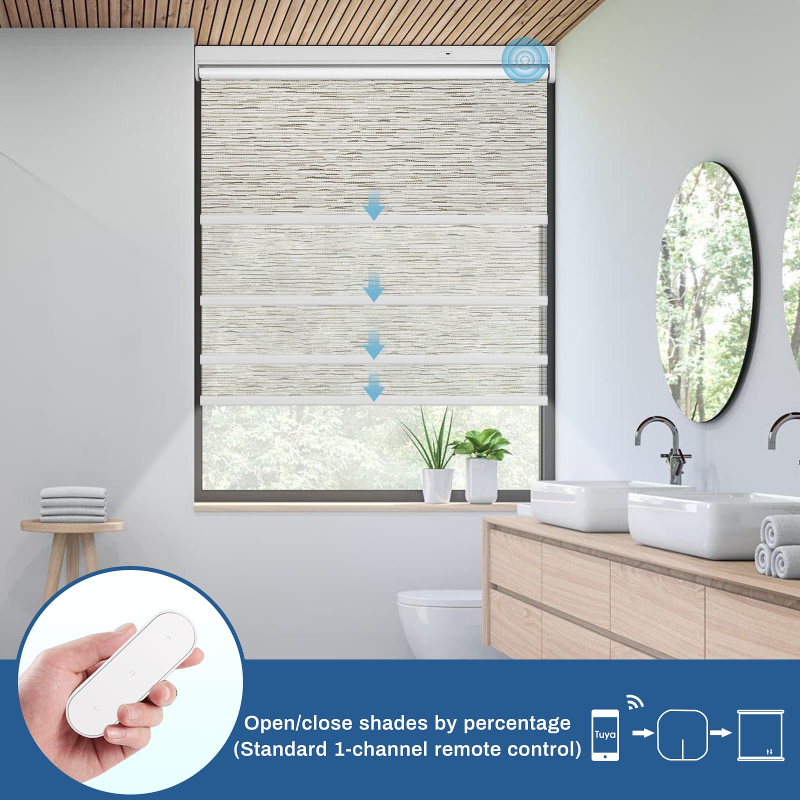 remote controlled blinds for windows