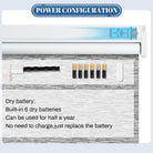 battery operated remote control window shades