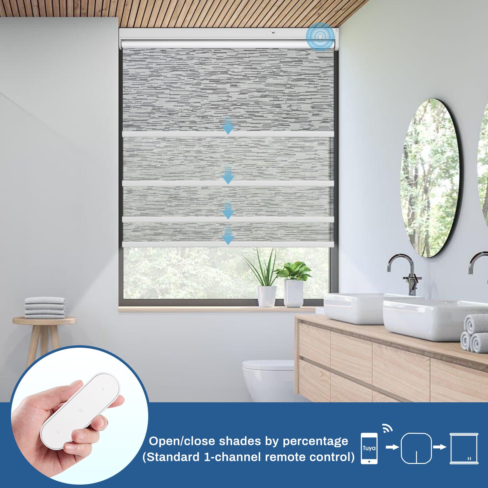 remote controlled blinds for windows