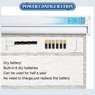 battery operated remote control window shades