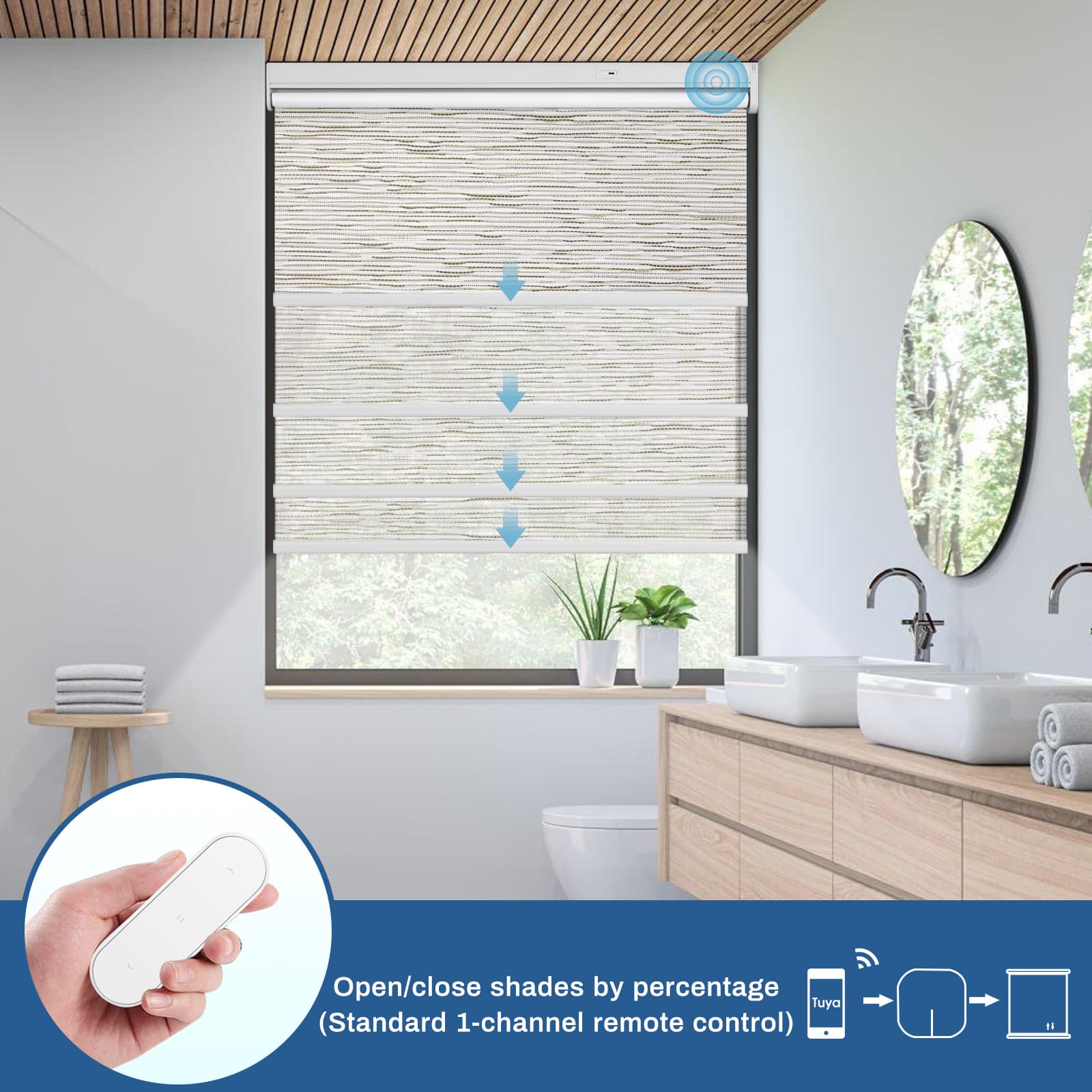 remote controlled blinds for windows
