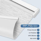 automated motorized shades with high quality fabric