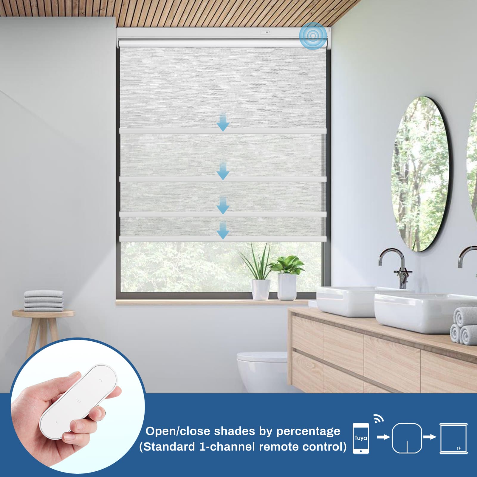 remote controlled blinds for windows