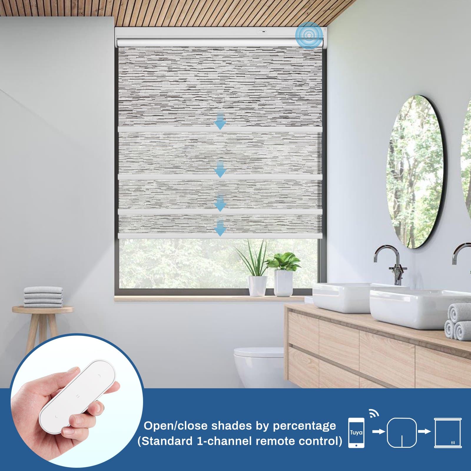 remote controlled blinds for windows