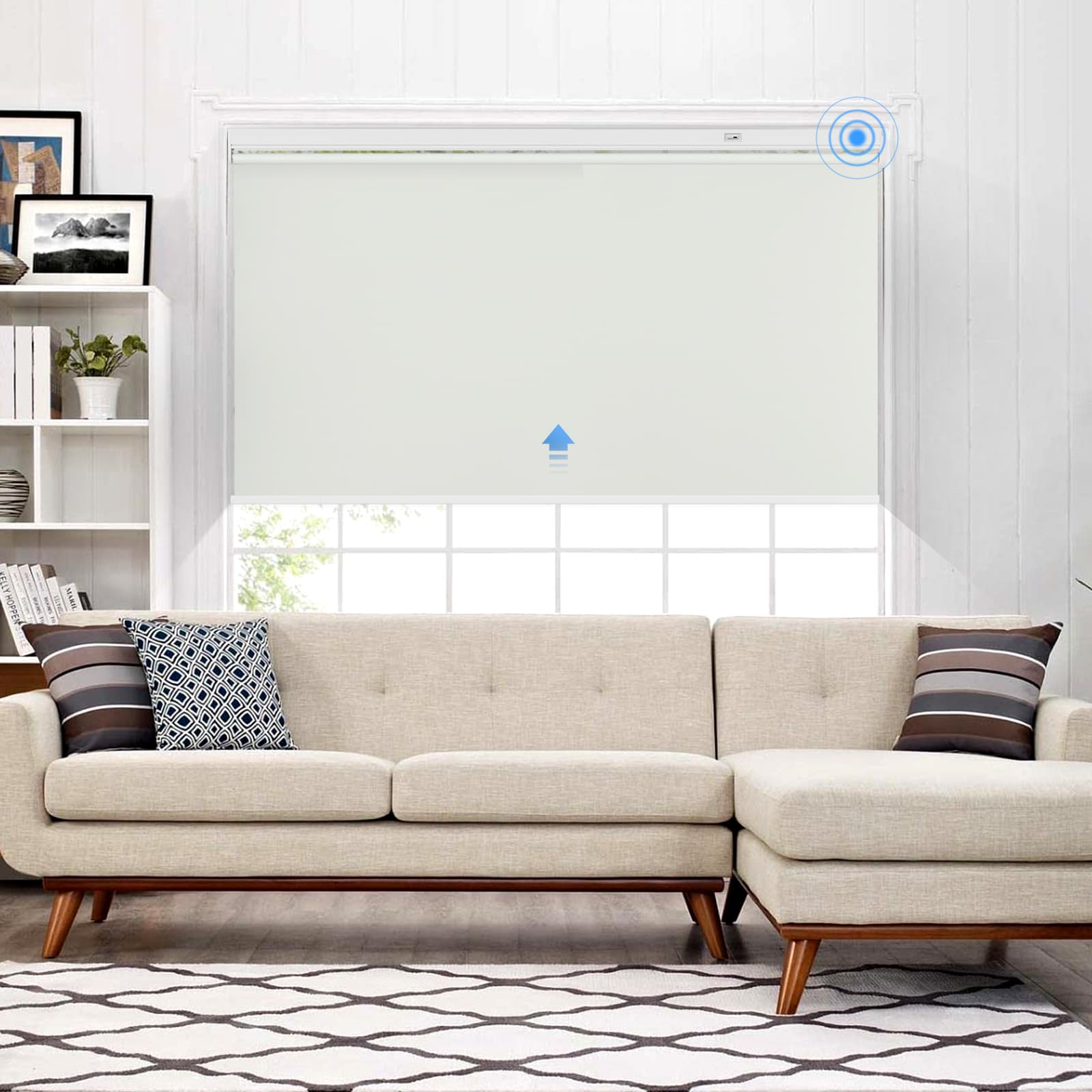 window darkening blinds and shade remote control