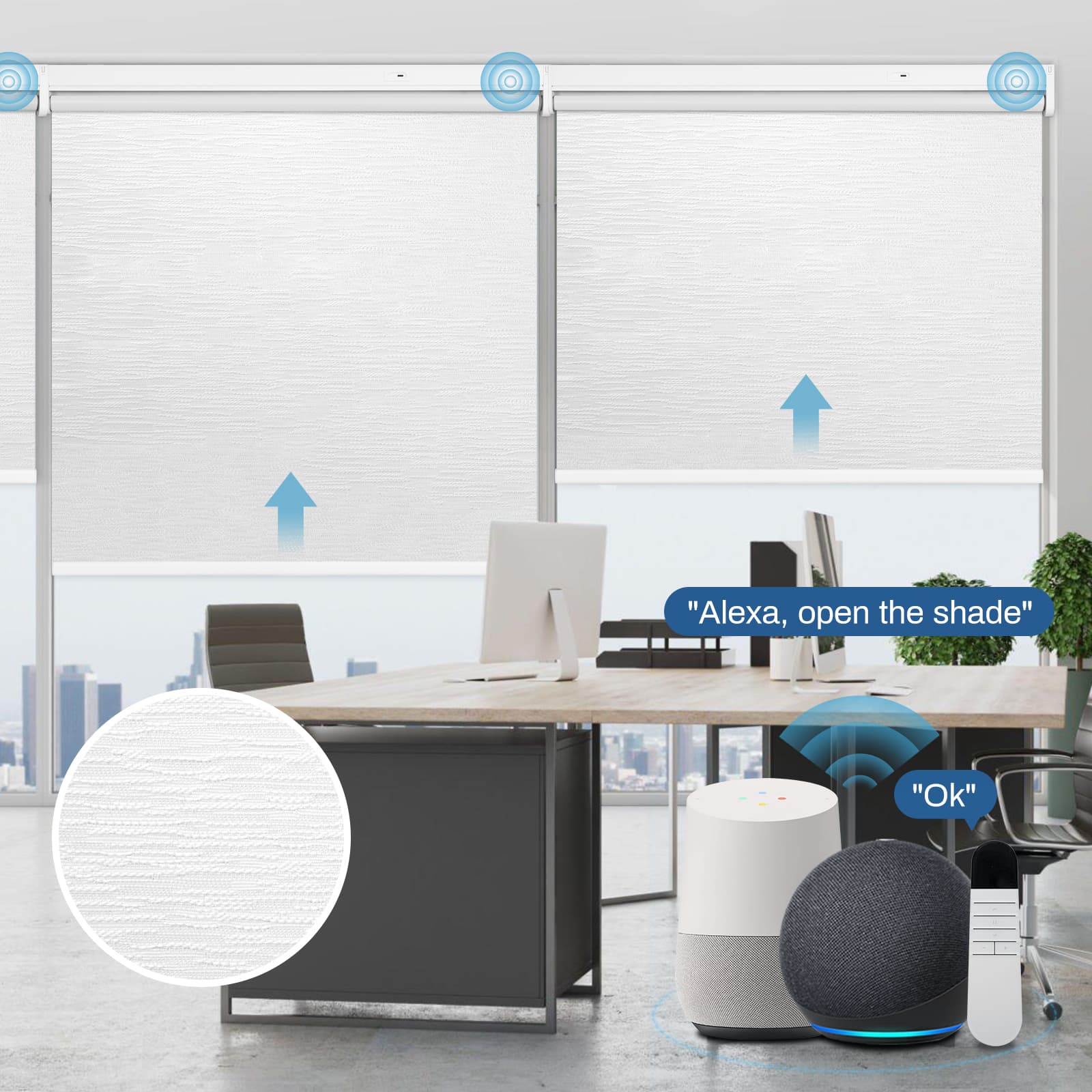 custom made electric blinds
