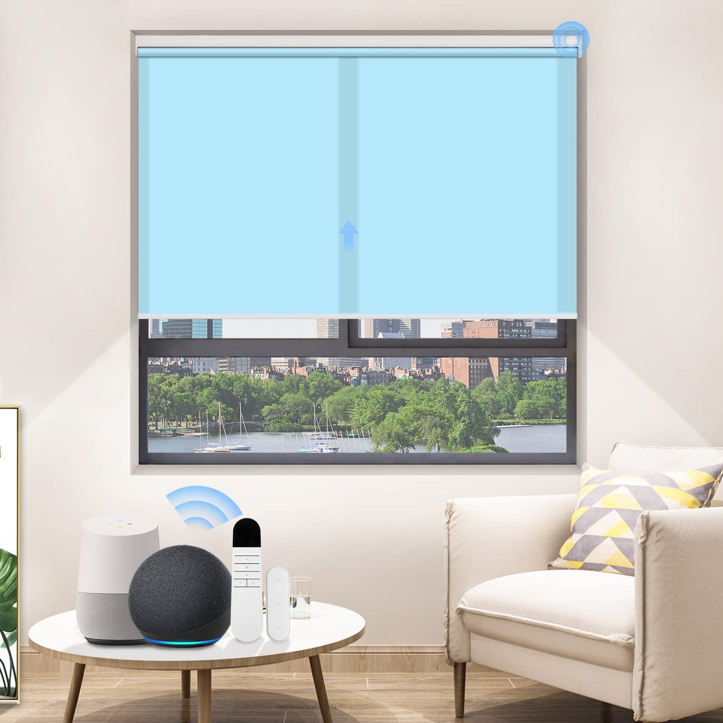 Motorized | Light Filtering | Rechargeable | Roller Shades | Customizable