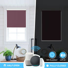 custom cordless blackout shades with smart control