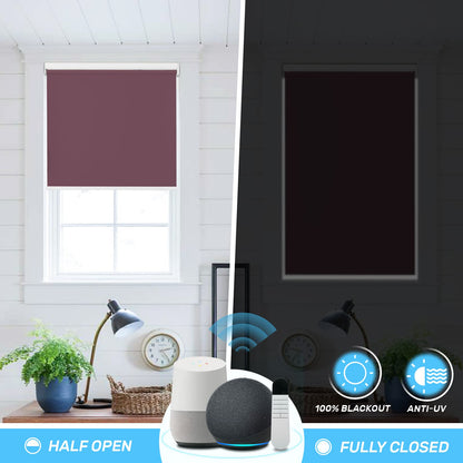 Motorized | Blackout | Rechargeable | Roller Shades | Customizable